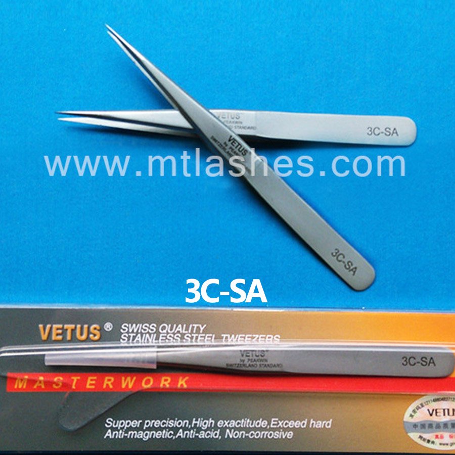 MT Lashes Tweezer Vetus SA