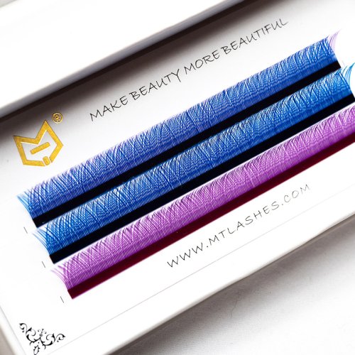 Pre-Made Fans-Color YY lashes