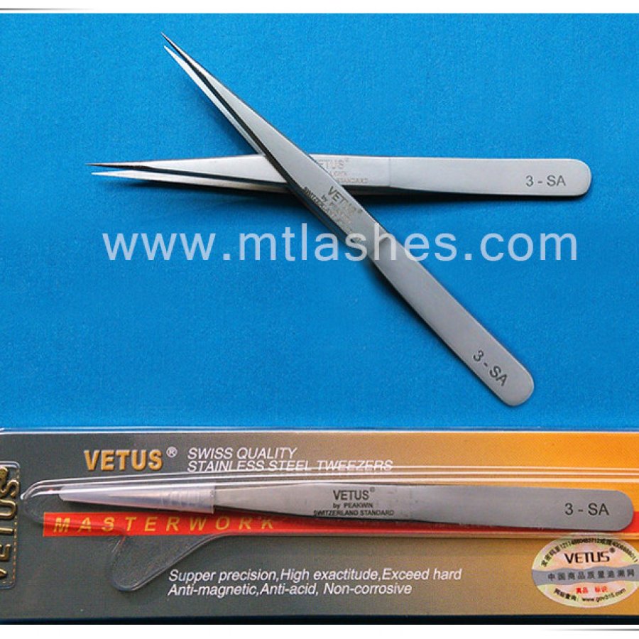 MT Lashes Tweezer Vetus SA