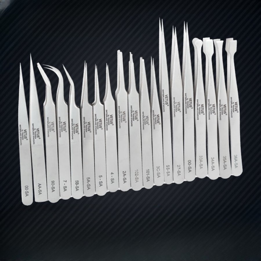 MT Lashes Tweezer Vetus SA