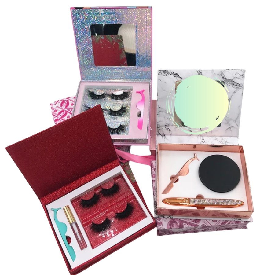 2-Pairs-3-Pairs-Lashes-Book-Dramatic-Book-with-Glue-Eyeliner-3D-Mink-Lashes-and-Tweezers_副本