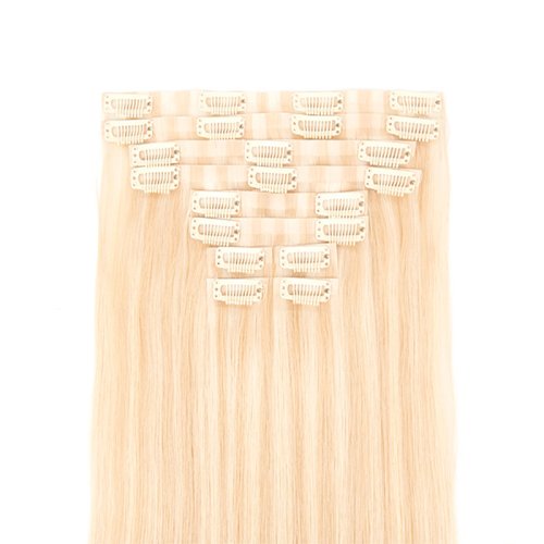 Seamless clip-in hair extension