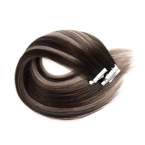 Invisible seamless tape-in hair extension