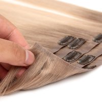 Seamless clip-in hair extension Balayage