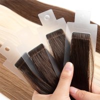 Invisible injection tape-in hair extension ombre