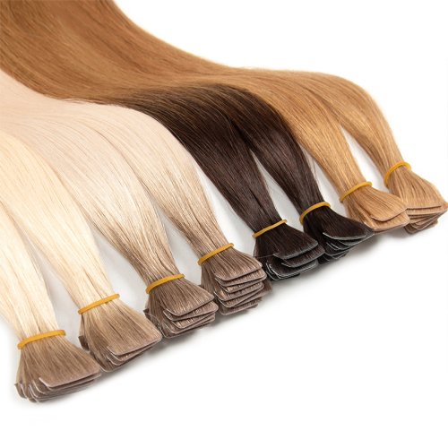 Invisible seamless tape-in hair extension