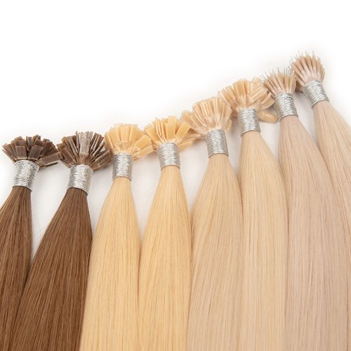 Flat tip hair extension