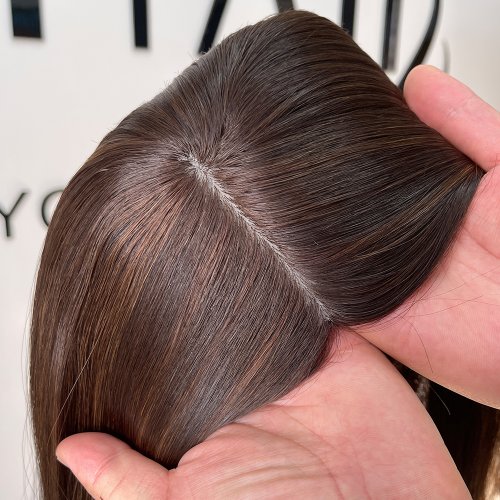 Kosher Jewish wig silk top