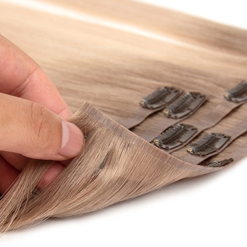 Seamless clip-in hair extension Balayage