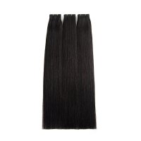 Silk Flat Weft Hair Extension #1B