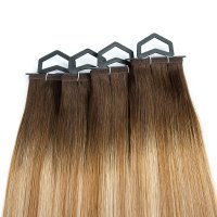 Flat Silk Weft Balayage color #4-8/613