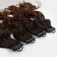 Long strip tape-in hair extension Russian hair