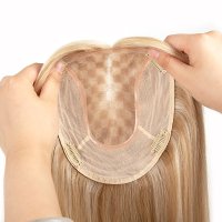 Mono Lace Hair Topper for Women P16/22 6*7