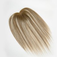 Human Hair V Part Mono Lace Topper for Women 5*7