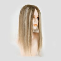 Human Hair V Part Mono Lace Topper for Women 5*7