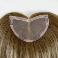 Human Hair V Part Mono Lace Topper for Women 5*7