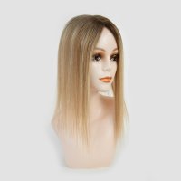 Silk Base Human Hair Topper for Women 5.5x2.75