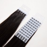 V light hair extensions #1B