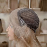 European Human hair Jewish Kosher wig lace top #714B Stock