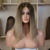 European Human hair Jewish Kosher wig lace top GT4 in stock