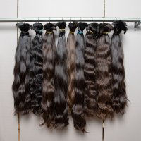 Russian human hair bulk no weft