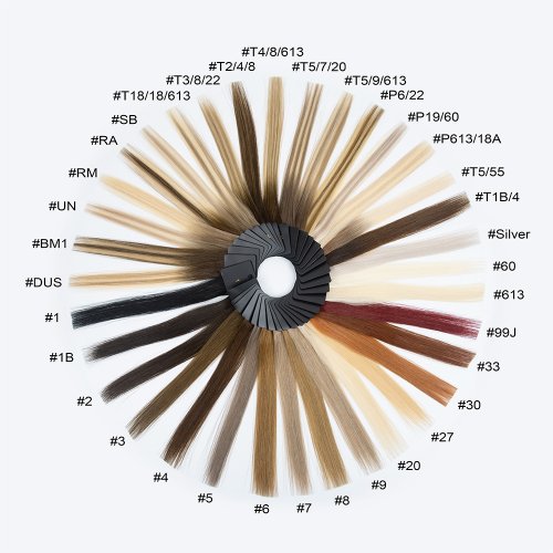 New Update Color Ring Wheel for Hair Extension