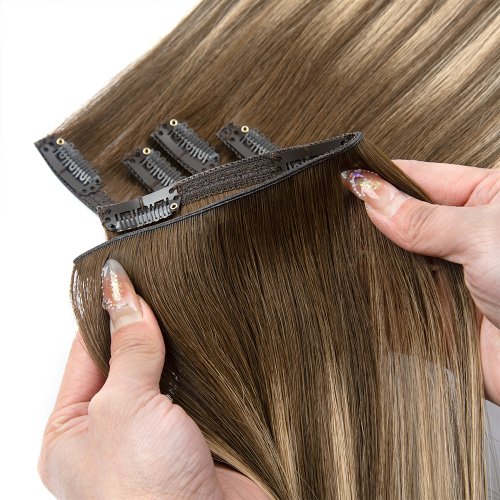Invisible Genius Clip in Hair Extension Newest