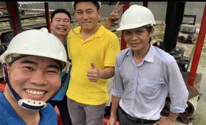 AirMMax roots blower is installed in Vietnam