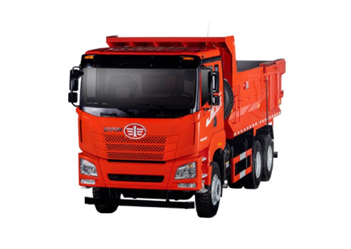 FAW J6 赤 ダンプトラック FAW JH6 6X4 Dump Truck