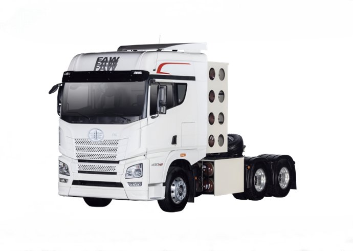 FAW JH6 6X4 CNG TRUCK 