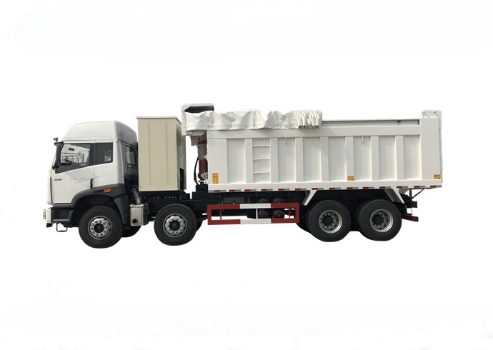 FAW NEW J5P CNG DUMP TRUCK