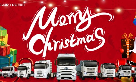 Merry Chrismas by FAW TRUCKS
