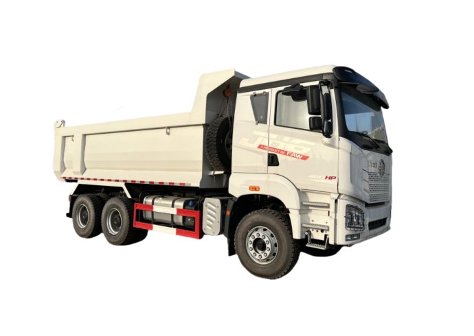 FAW JH6 6X4 DUMP TRUCK-U-shaped bucket