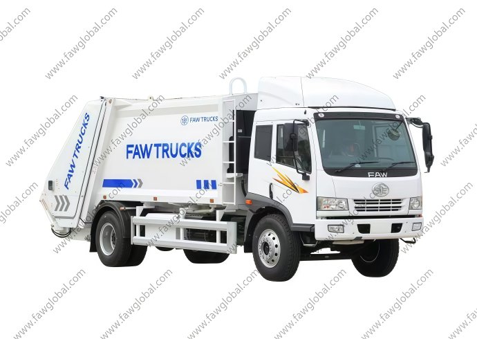 FAW J5K 4×2 12cbm Compactor Garbage Truck