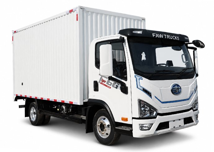 FAW Tiger 6G 4×2 EV Cargo Box Truck 
