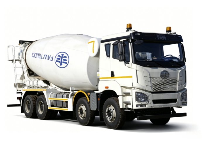 FAW JH6 8x4 12m³ Concrete Mixer Truck