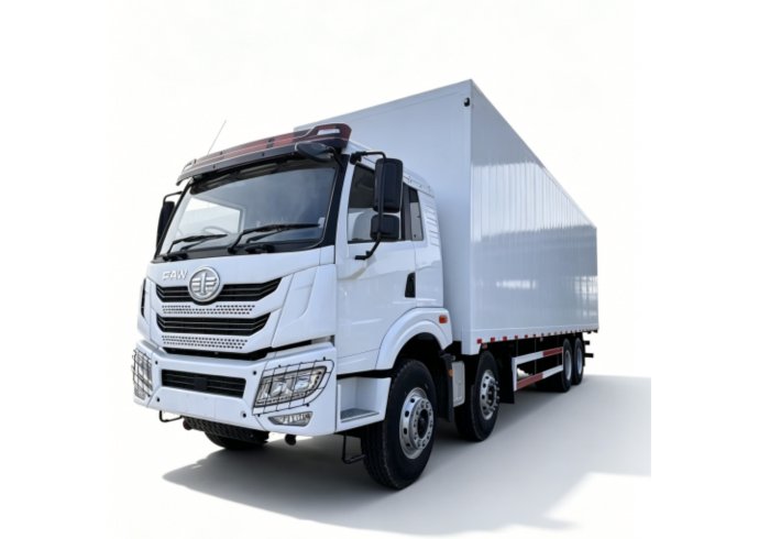FAW J5N 8X4 Cargo Truck Enclosed Compartment