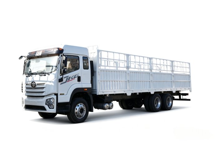 FAW JK6 6x4 280HP Stake Fence Cargo Truck 