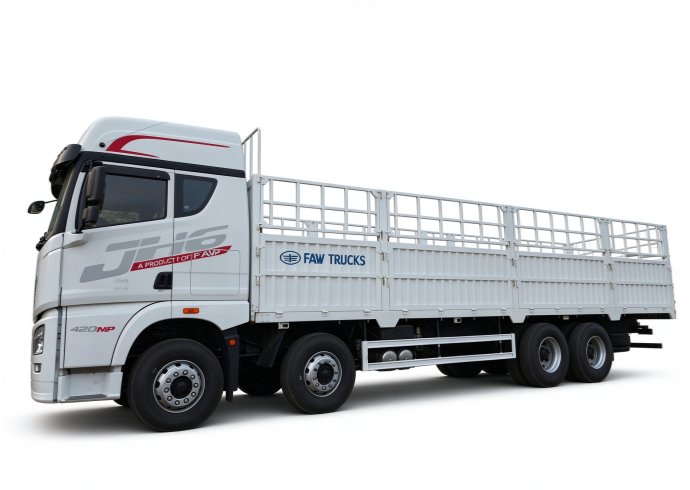 FAW JH6 8X4 Stake Fence Cargo Truck